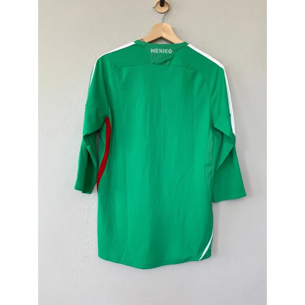 Official Adidas Mexico 2009/10 FORMOTION Player Issue Home Soccer Jersey Green S